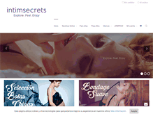 Tablet Screenshot of intimsecrets.com